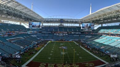 Hard Rock Stadium, home of the Miami Hurricanes football team
