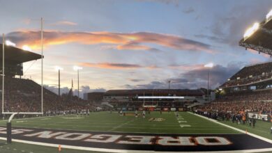 Reser Stadium in Corvallis, home of the Oregon State Beavers