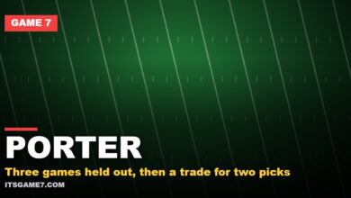 Porter: Three games held out, then a trade for two picks | Game 7
