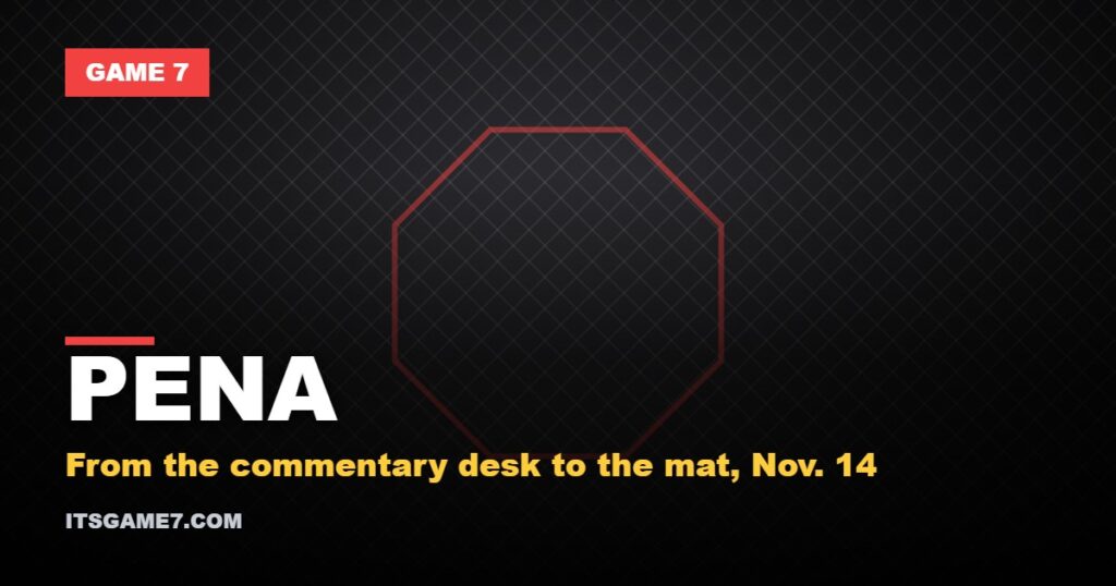 Game 7 graphic on Julianna Pena's freestyle wrestling debut