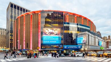 Madison Square Garden, home of the New York Knicks