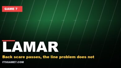 LAMAR - Back scare passes, the line problem does not