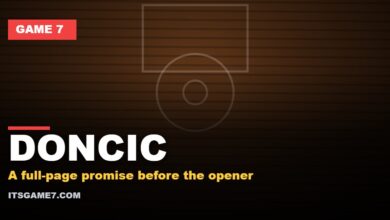 DONCIC: A full-page promise before the opener