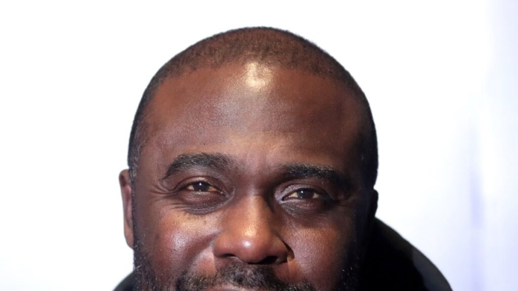 Marshall Faulk, Pro Football Hall of Fame running back, pictured at a public appearance in 2023
