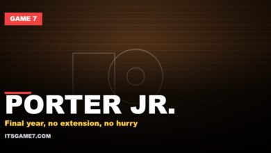 Game 7 graphic: Michael Porter Jr. extension talks stall with the Nets