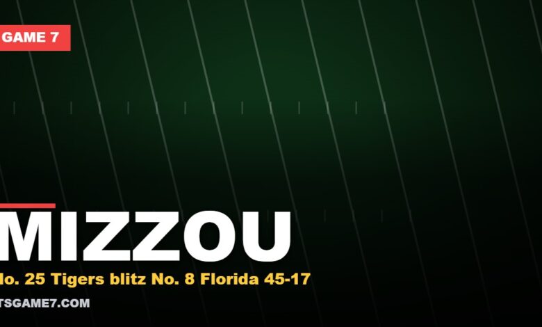 Missouri Routs No. 8 Florida 45-17: What It Means for the CFP