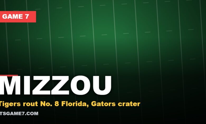 Missouri Routs No. 8 Florida 45-17: What It Means for the SEC