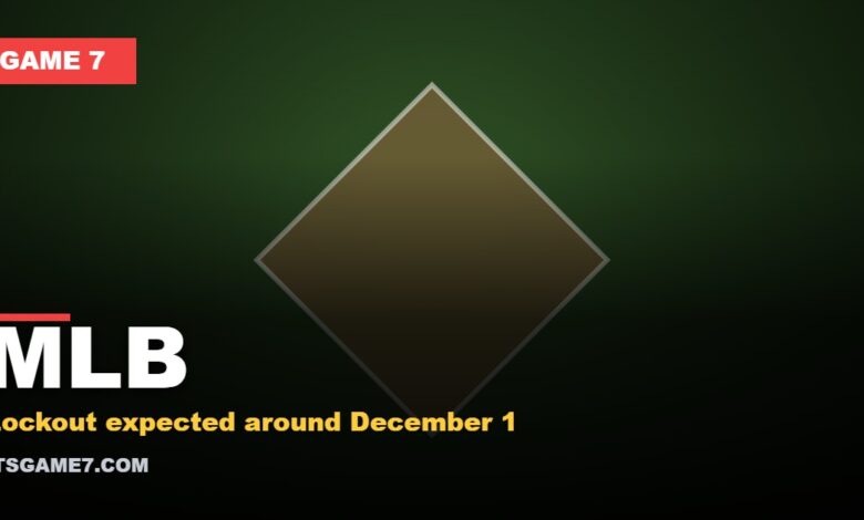 MLB: Lockout expected around December 1