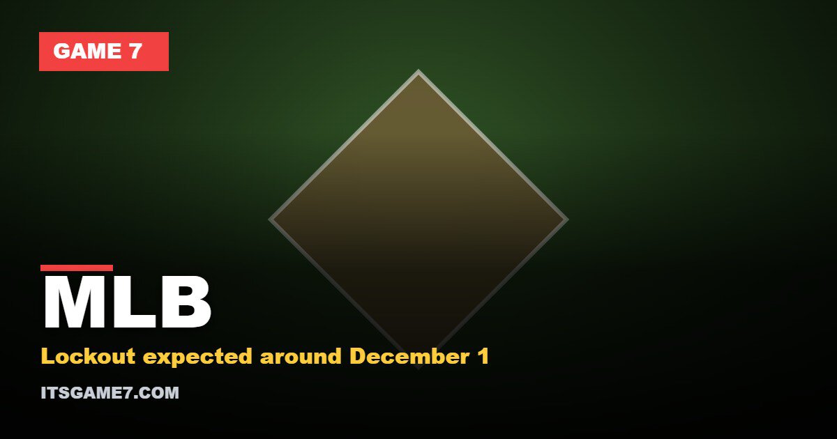 MLB Is Heading Toward a December Lockout: Why a Salary Cap Will Decide It