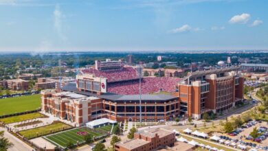 Gaylord Family Oklahoma Memorial Stadium, home of the Oklahoma Sooners football team