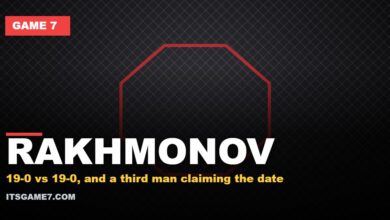 RAKHMONOV: 19-0 vs 19-0, and a third man claiming the date
