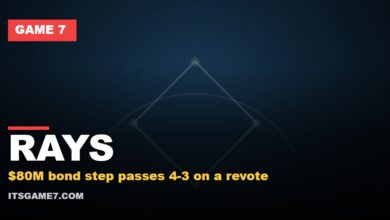 RAYS - $80M bond step passes 4-3 on a revote