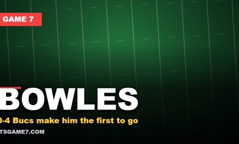 Todd Bowles Tops NFL Coach Hot Seat After Bucs Fall to 0-4
