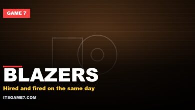 Game 7 graphic: Trail Blazers fire new announcer Braiden Bell