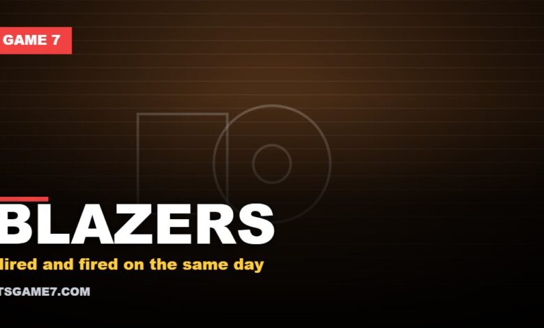 Game 7 graphic: Trail Blazers fire new announcer Braiden Bell