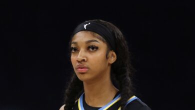 Angel Reese in a Chicago Sky uniform